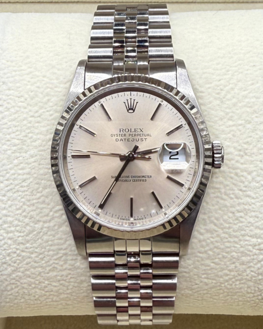 1990 Rolex Datejust - Silver Dial