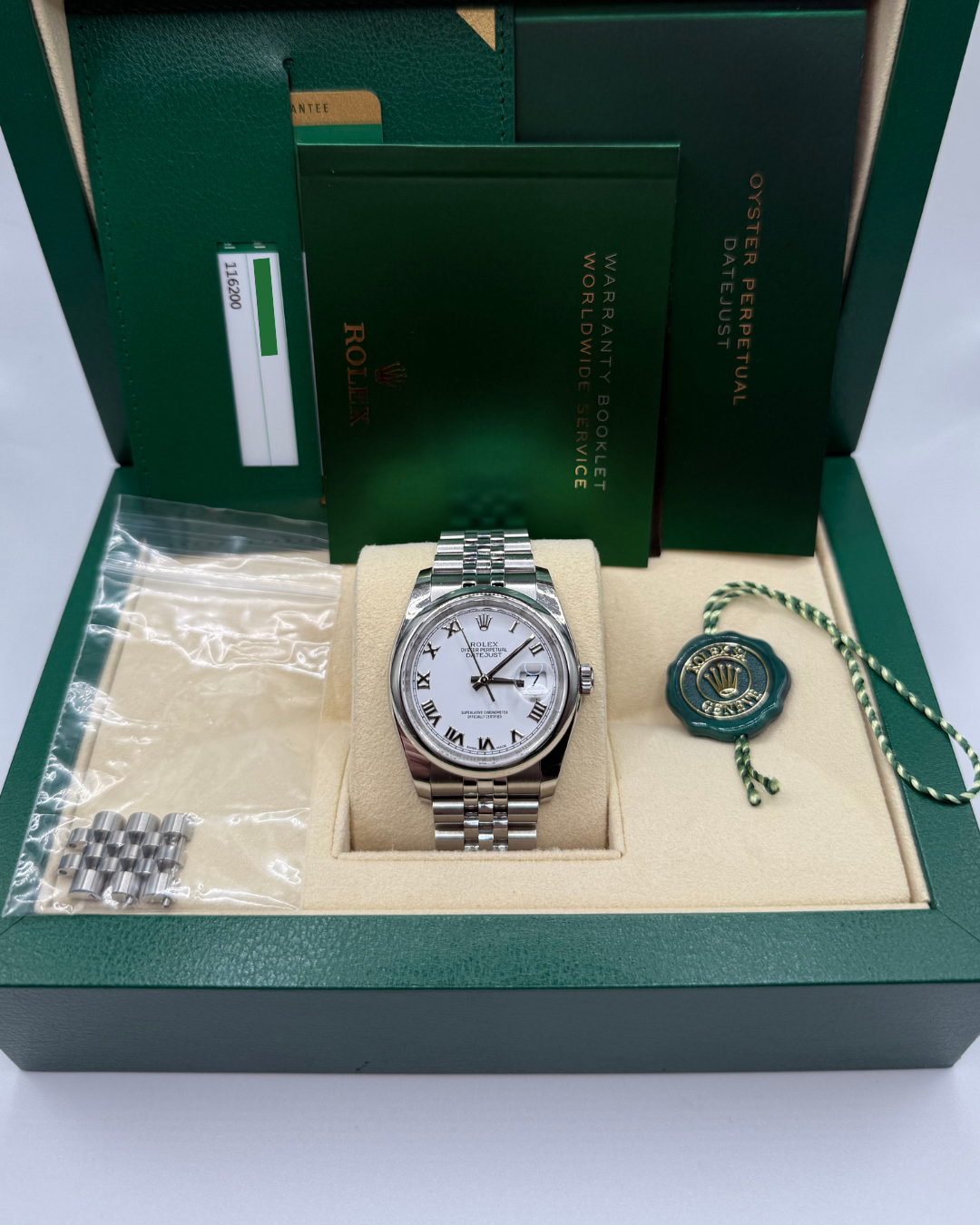 2019 Rolex Datejust 36mm - White Roman Dial