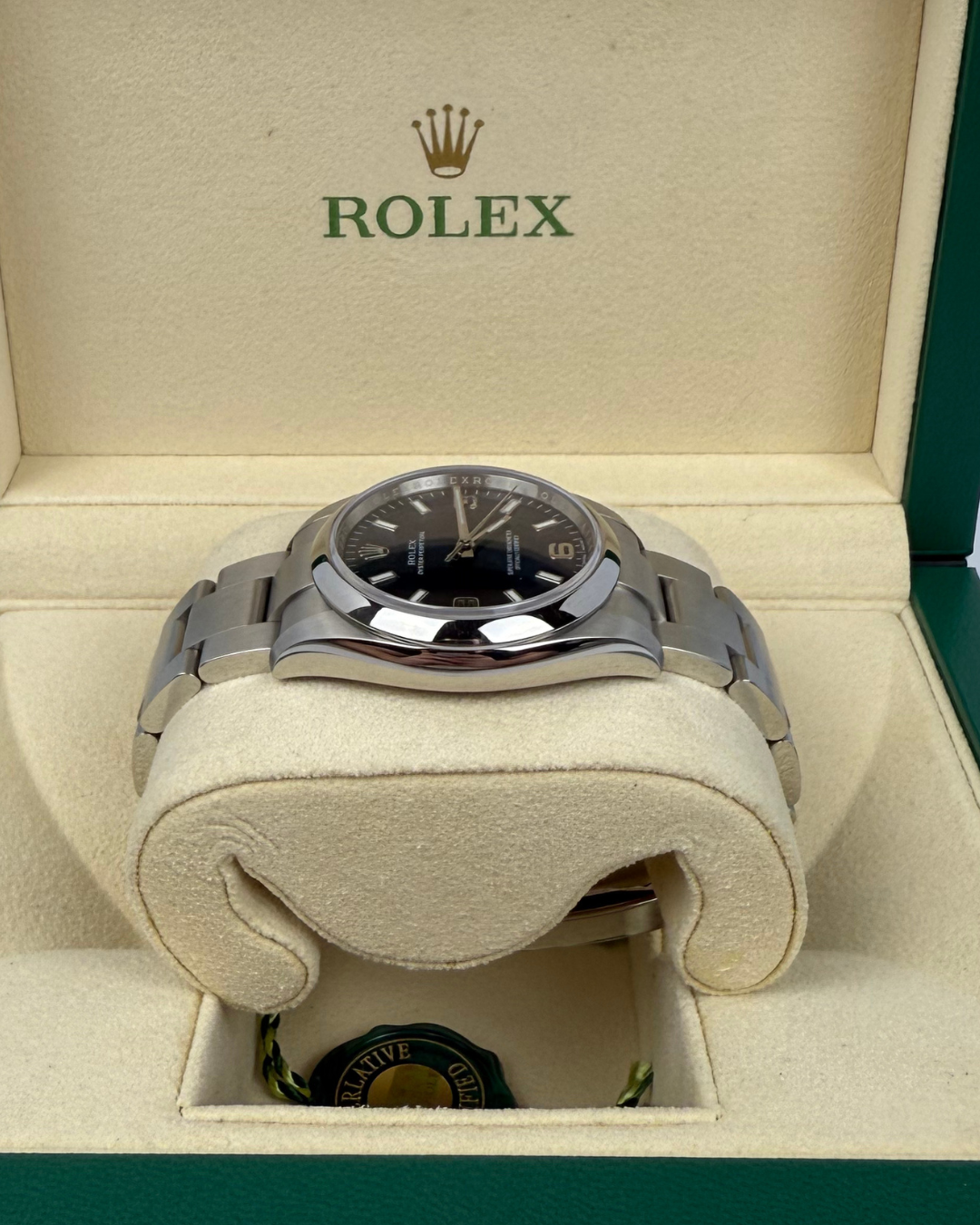 2017 Rolex Airking Oyster Perpetual - Blue Dial