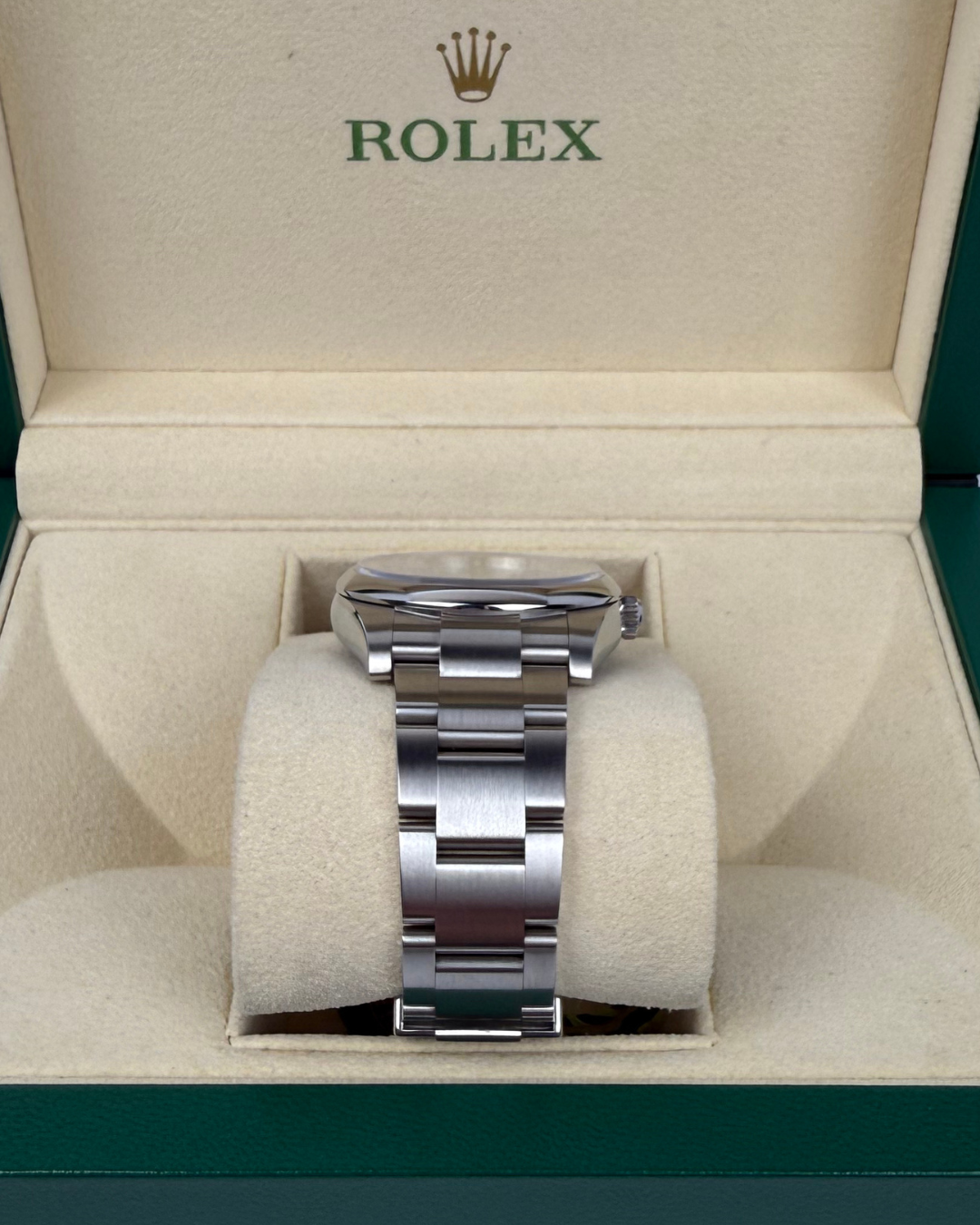 2017 Rolex Airking Oyster Perpetual - Blue Dial
