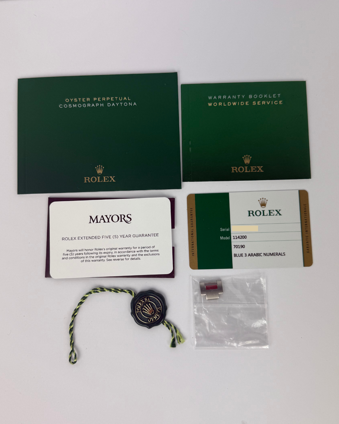 2017 Rolex Airking Oyster Perpetual - Blue Dial